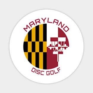 Maryland Disc Golf - Flag Light Magnet